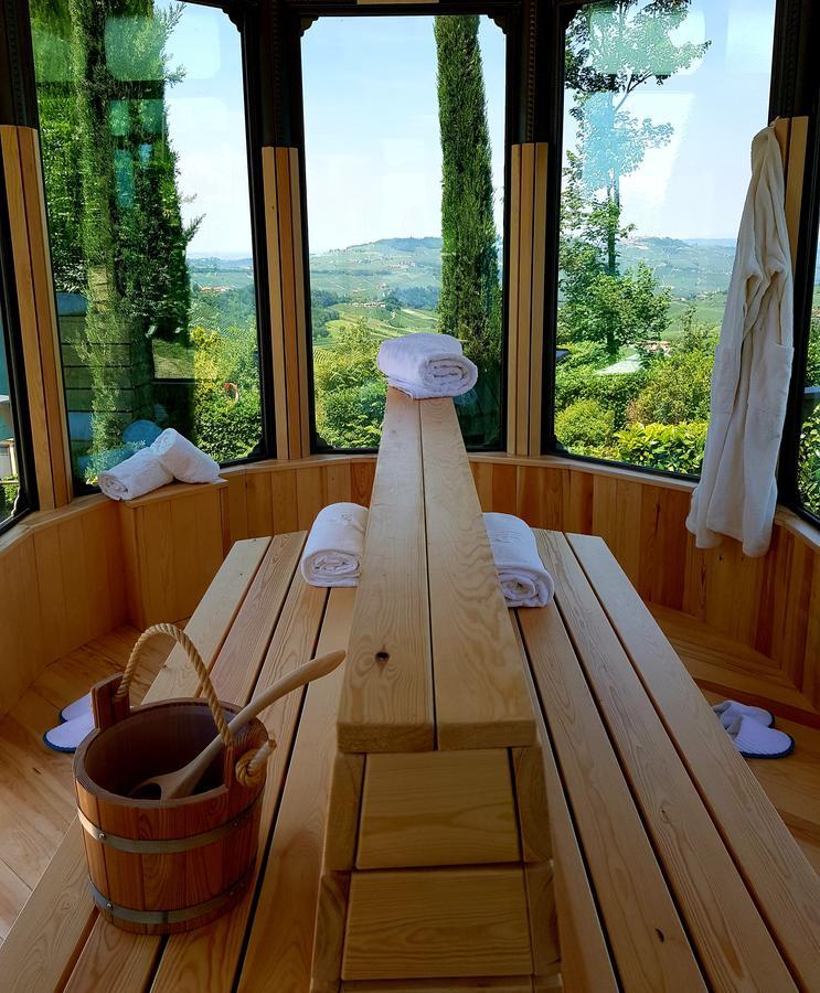 La Ribezza Boutique Hotel (Adults Only) Monforte dʼAlba Zewnętrze zdjęcie